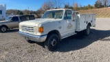 1991 FORD F-450 SERVICE TRUCK