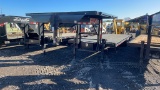 2013 H&M 30' TANDEM AXLE GOOSENECK TRAILER