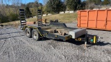 14' BUMPER PULL EQUIPMENT TRAILER