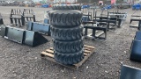 QTY 4) UNUSED SKS332 10-16.5 SKID STEER TIRES