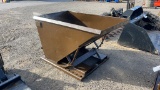 1 CUBIC YARD SELF DUMPING HOPPER