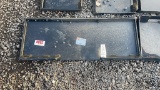 UNUSED MOWER KING SKID STEER WELD ON PLATE