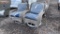 QTY 2) SWIVEL PATIO CHAIRS