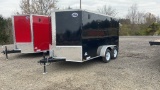 2022 UNUSED QUALITY CARGO 7'X12' ENCLOSED TRAILER