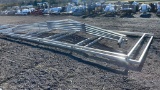 22'X24'X9' STEEL BUILDING FRAME W/ 5 TRUSSES