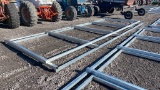 22'X24'X9' STEEL BUILDING FRAME W/ 5 TRUSSES