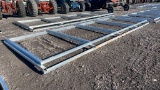 22'X24'X9' STEEL BUILDING FRAME W/ 5 TRUSSES