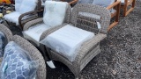QTY 2) PATIO CHAIRS