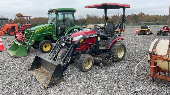 YANMAR SA24 TRACTOR WITH LOADER