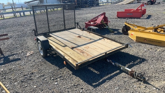 2009 CARRY ON 5.5'X8' BUMPER PULL TRAILER