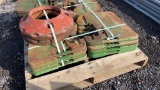 QTY 8) JOHN DEERE SUITCASE WEIGHTS