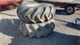 QYT 2) 18.4-26 REAR TRACTOR TIRES
