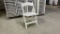 QTY 24) WHITE RESIN CHAIRS