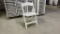 QTY 25) WHITE RESIN CHAIRS