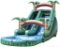 TROPICAL WATER SLIDE INFLATABLE WITH 1 FAN BLOWER