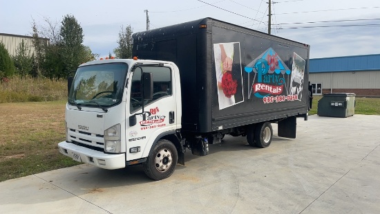 2014 ISUZU NPR HD BOX TRUCK