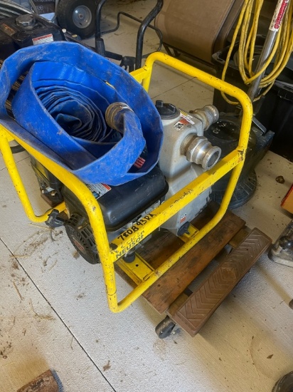 WACKER 2" TRASH PUMP W/ HONDA GX 160 GAS ENGINE