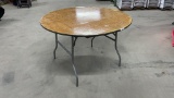 QTY 5) 4' ROUND TABLE