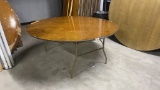 QTY 5) 6' ROUND TABLE