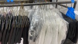 QTY 24) BLACK STAGE SKIRTS AND WHITE STAGE SKIRTS