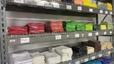 ROW OF ASSORTED COLORED NAPKINS