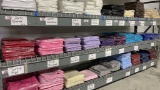 ROWS OF ASSORTED COLORED NAPKINS