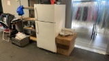 REFRIGERATOR, MICROWAVE AND COFFEE MAKER