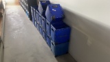 ASSORTED BLUE CRATES/TOTES