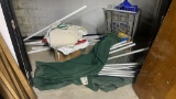 ASSORTED TENT PARTS