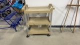 RUBBERMAID ROLLING CART