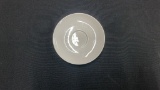 QTY 80) FLAT WHITE SAUCER