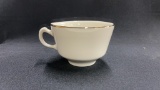 QTY 100) IVORY/GOLD COFFEE CUPS