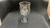 QTY 50) SQUARE GOBLET GLASSES