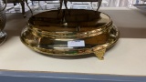 GOLD COLORED CAKE STAND
