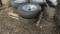 QTY 2) 205/75/R15 TRAILER TIRES ON 5 LUG RIMS