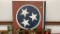 WOODEN PAINTED TENNESSEE TRISTAR