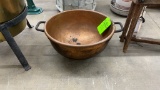 LARGE COPPER CANDY KETTLE