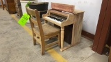 VINTAGE CHILDS PIANO W/ CHAIR