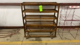 ANTIQUE SHOE RACK FROM OLD MORRISTOWN STORE