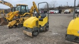 WACKER NEUSON RD12 DOUBLE DRUM ROLLER