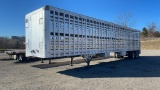 1996 EBY 50' ALUMINUM LIVESTOCK TRAILER