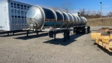 1988 FRUEHAUF 40' ALUMINUM TANKER TRAILER