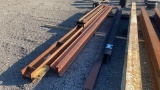 QTY 4) STEEL I BEAMS