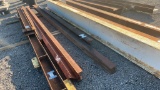 QTY 2) STEEL I BEAMS