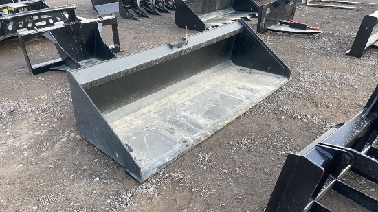 UNUSED 78" SKID STEER SMOOTH BUCKET