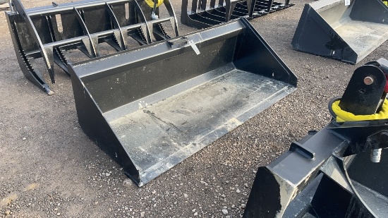 UNUSED 68" SKID STEER SMOOTH BUCKET