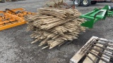 PALLET OF APPROX. 550 VEGETABLE STAKES
