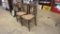 QTY 3) ANTIQUE WOOD CHAIRS