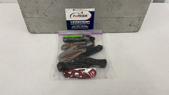 QTY 8) ASSORTED POCKET KNIVES
