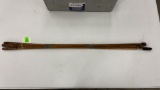 QTY 3) ANTIQUE WOOD GUN CLEANING RODS